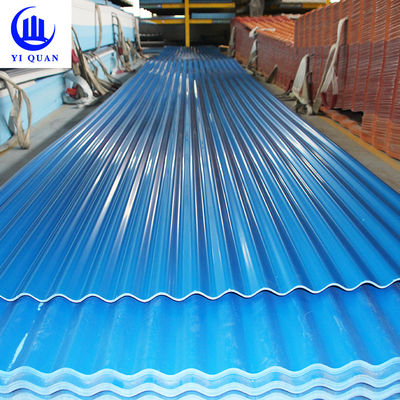 PVC S Tile Roof Panels 1.8mm Thickness 1130mm Width