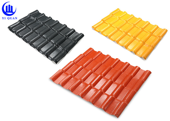 Waterproof ASA Resin Roof Tile Weather Resistance Roof Sheet
