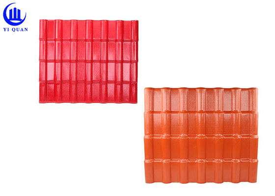 Waterproof ASA Resin Roof Tile Weather Resistance Roof Sheet