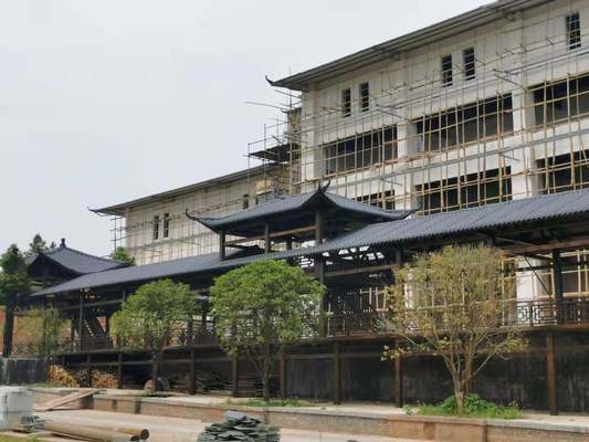 ASA Synthetic Resin Roof Tile 2.3mm-3.0mm Thickness Corrugated Waves