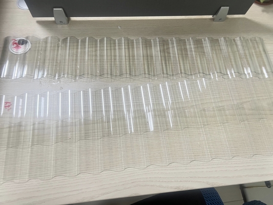 Polycarbonat gewelltes Deckungs-Blatt 1.2kg/M For Sports Venues