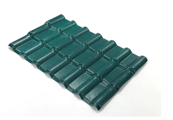 ASA Synthetic Resin Roof Tile-spanische Bambuswelle für Landhaus verschüttet Lager