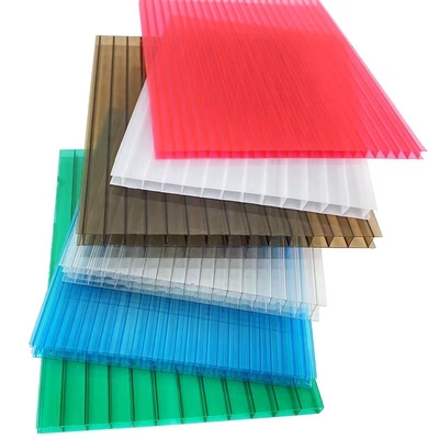 Stoßfeste hohle Polycarbonat PC Dachplatte für Gewächshaus-Parkabdeckungs-Park