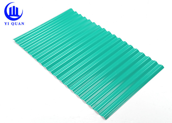 Bunte Breite Feuerfestigkeit PVC-Dachplatte-1130mm einfach zu installieren