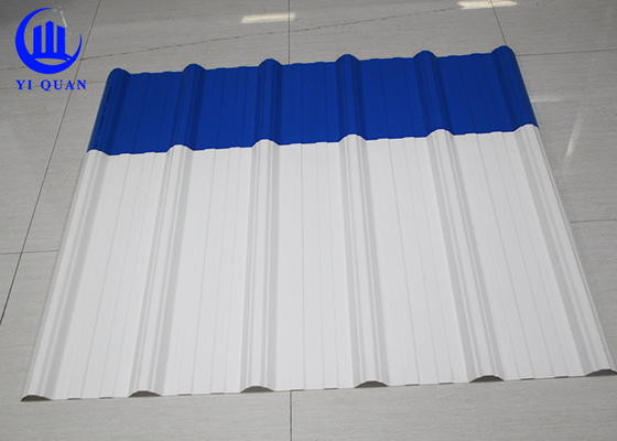 Antiwetterbeständigkeits-Feuerfestigkeit korrosion PVC-Dachplatte-2.0mm