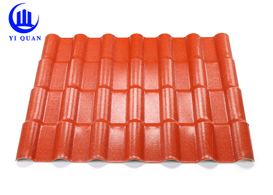 Wasserdichte multi Farben ASA Synthetic Resin Roof Tile für Lager-Busbahnhof