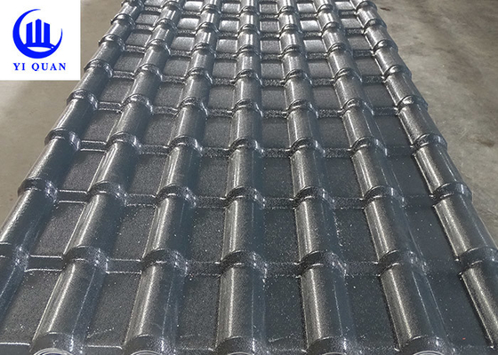 Farb-ASA Plastic Spanish Roof Tiles-Wetterbeständigkeits-lange Lebensdauer