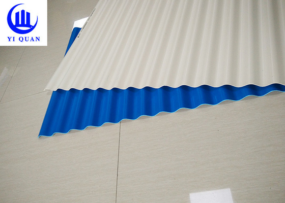 Antineigungs-Fliesen-Blatt der korrosion PVC-Dachplatte-Wärmedämmungs-219mm