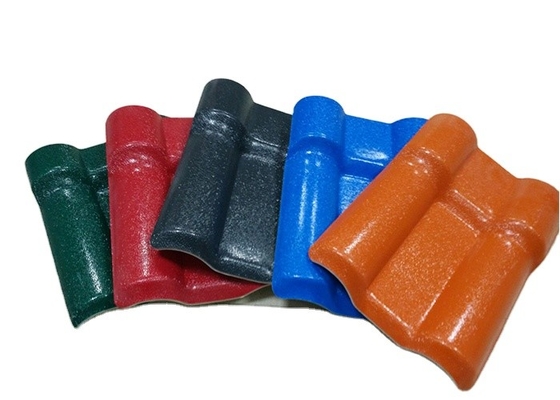 Kundengebundene Stärke ASA Synthetic Resin Roof Tiles 2.5mm einfach zu installieren
