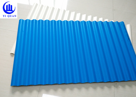 Elektrische Isolierung runzelte PVCplastikdachplatten für Veranda-Landhaus-Fabrik