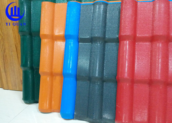 Bunte dauerhafte ASA Synthetic Roofing Tiles Heat-Isolierungs-Dach-Schindeln