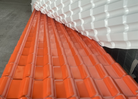 Färben Sie dauernde Harz-Dachplatten umweltfreundlichen ASA Roofing Sheet