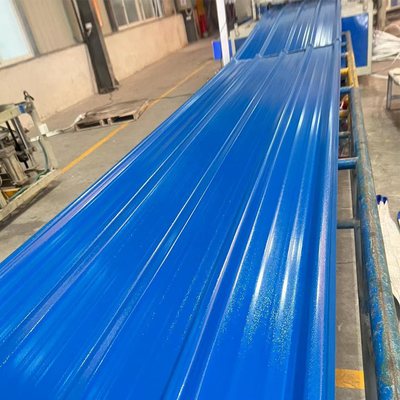 Einfach, 930mm PVC-Dachplatte-Wetterbeständigkeit Klima-PVC-Dach-Blätter zu installieren