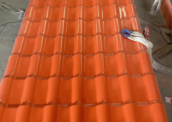Solider Widerstand ASA Synthetic Resin Roof Tile für Neigungs-Fliesen-Wärmedämmung des Haus-219mm