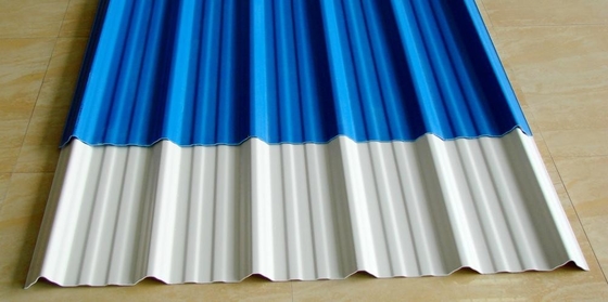 1.0mm gewölbtes Dachplatte-Schlagzähigkeit PVC-Deckungs-Plastikblatt