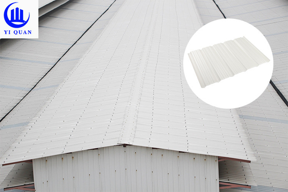 Wind-Erdbeben beständiges PVC UPVC, das Blätter für Bauvorhaben überdacht