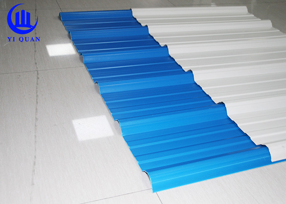 Wasserdichte trapezoide UPVC-Dachplatten für den Markt-Balkon umweltfreundlich