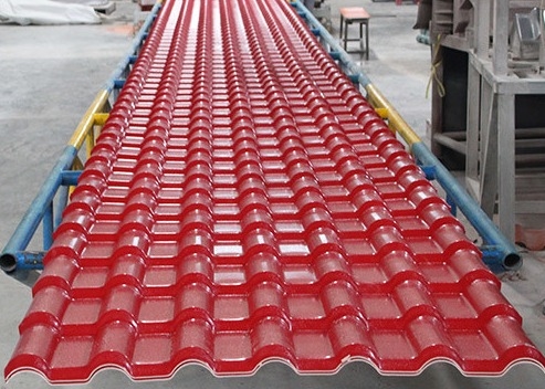 Dekorativer ASA Resin Roof Tile Panel für errichtende Dach-Bedeckung