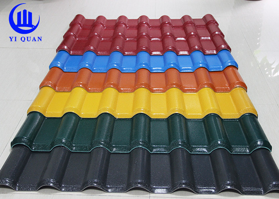 Feuerfeste einfache Installation ASA PVC-Harz-Dachplatte für Schulwand-Umhüllung