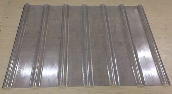 Dachplatte des 1130mm Breiten-Fiberglas-Deckungs-Blatt-FRP für Oberlicht