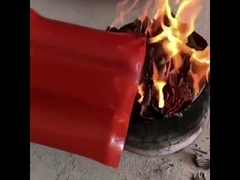 Feuerbeständiges, nicht brennbares Material PVC-Dachplatte
