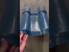 Anzeige von Kunstharzdachplatten